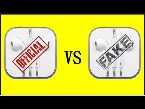 Earpods: REAL vs FAKE