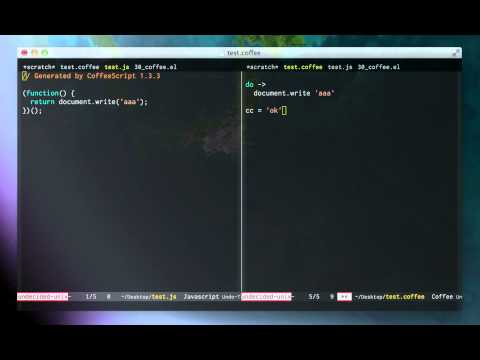 emacs coffeescript