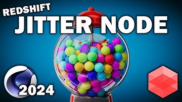 Cinema 4d 2024: Redshift Jitter Node