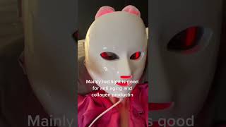 TikTok Viral LED Light Therapy Beauty Mask for Skin Glowing in 2023  #skincare   #facialmask