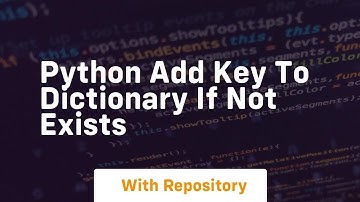 python add key to dictionary if not exists