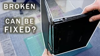 Restoring Destroyed Dell Inspiron 15 - ( Repairs for a Cheap + Mod )