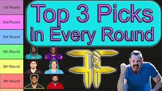 The Top Picks in EVERY Round! | .5 PPR | 2023 Fantasy Football | THESE are the best players to draft