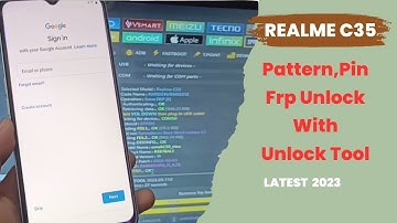 Realme C35 RMX3511 patter frp bypass With Unlocktool Latest 2023 #realmec35hardrest