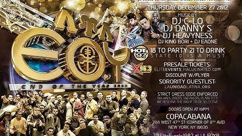 END OF THE YEAR BASH 2012 PROMO