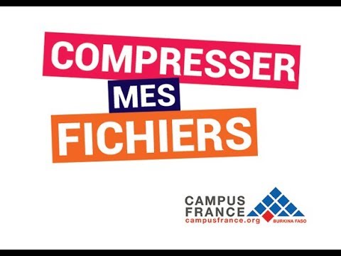 Campus France : Comment compresser mes fichiers scannés ? - TUTORIEL #4