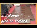 INSTALACION DE PISO EN TERRAZA video 4 de 4