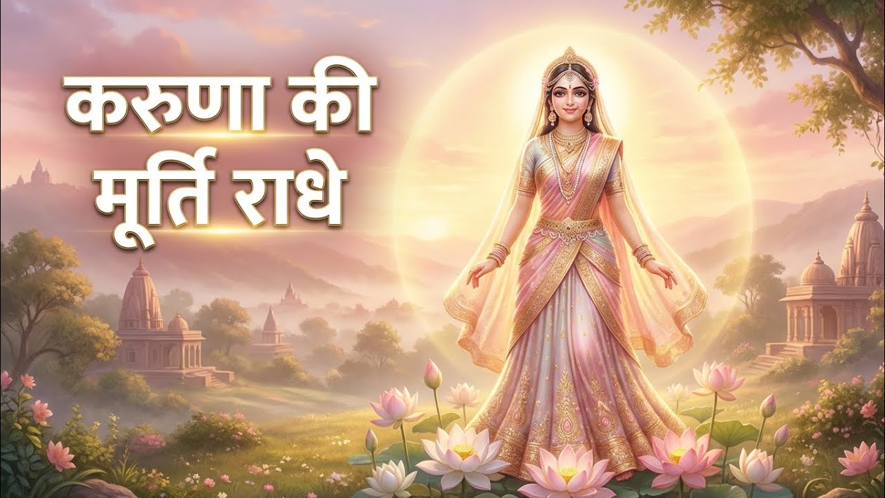 Karuna Ki Murti Radhe | Radha Rani Bhajan | Divine Love & Compassion | Radhe Radhe