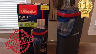 Déballage Et Démonstration Du Système De Serpillière Plate Vileda H2Pro