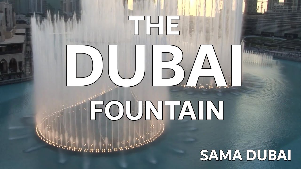 The Dubai Fountain Sama Dubai Opener ShotEdited with 5 HD Cameras   1 of 9 HIGH QUALITY