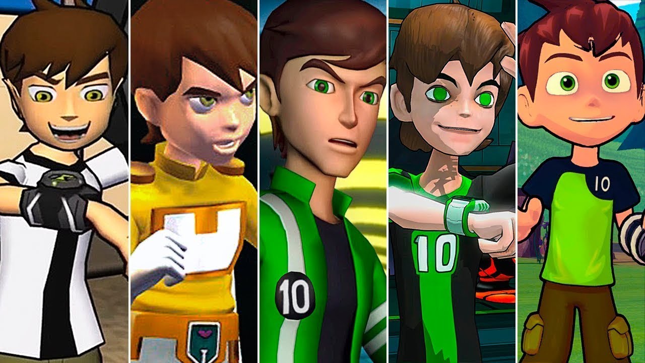 Evolution of Ben 10 Games - YouTube