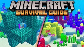 Conduits & Coral Explained! ▫ Minecraft Survival Guide (1.18 Tutorial Let