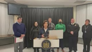Gov. Kathy Hochul, Erie County provide 5 p.m. winter storm update on Sunday, Dec. 25