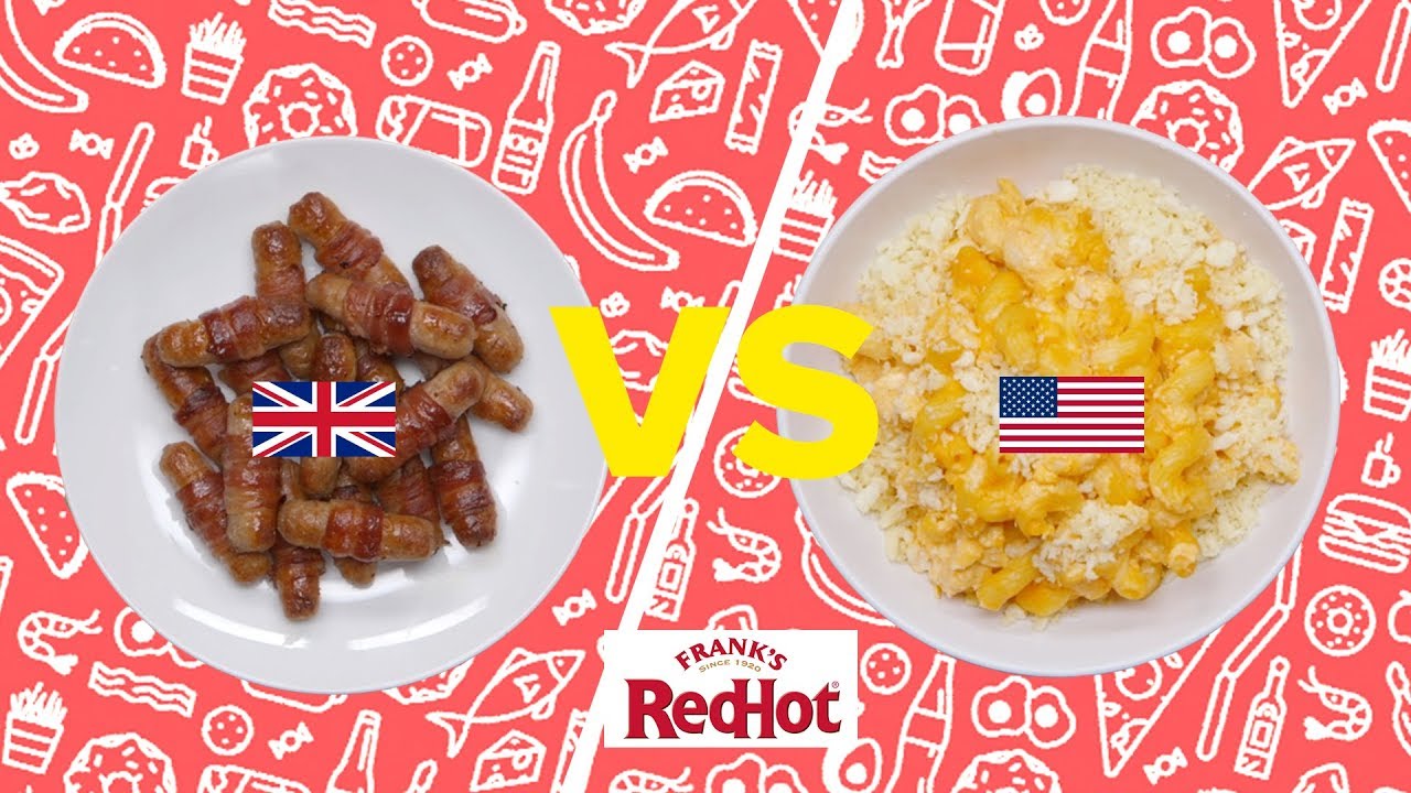 British Christmas Food Vs American Thanksgiving Food Presented By Buzzfeed Frank S Youtube