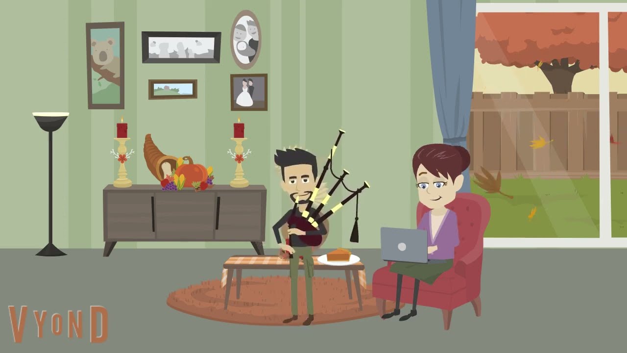 Grandfather's Clock Sing Along Vyond Version - YouTube