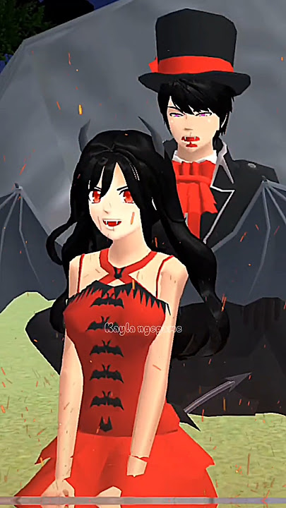 Rina digigit dan berubah jadi vampir #sakuraschoolsimulator #sakura #dramasakura #sss #gamesakura