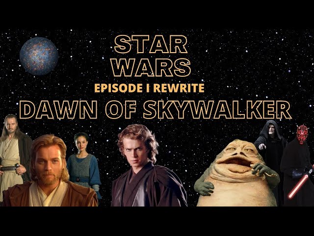 STARWARS EPISODE 1 台詞集 スター・ウォーズ エピソード1-6で最初に話されたセリフと最後に