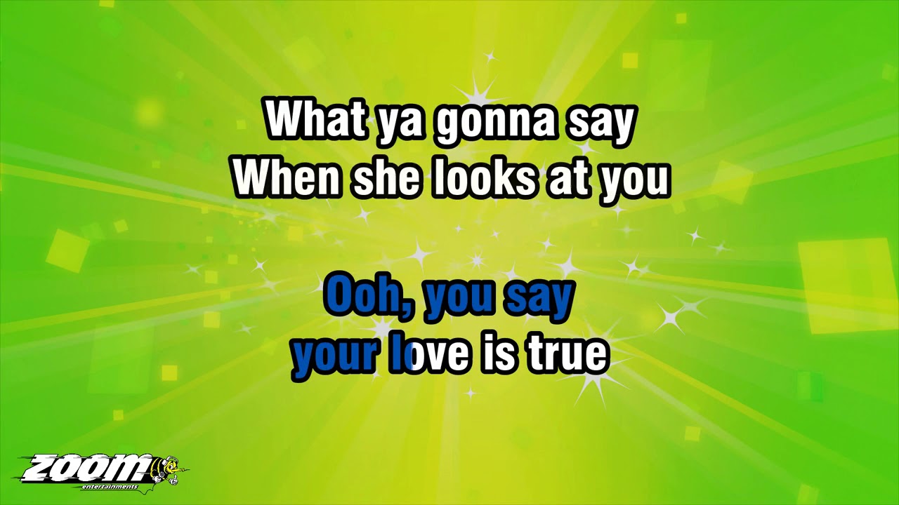 Gladys Knight & The Pips - Baby Don't Change Your Mind - Karaoke Version from Zoom Karaoke