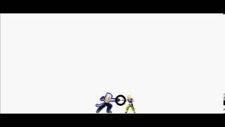 Vegeta,Trunks,Goku Jr Vs Zaiko