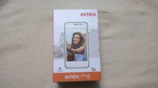 INTEX AQUA E4 UNBOXING AND REVIEW REAL