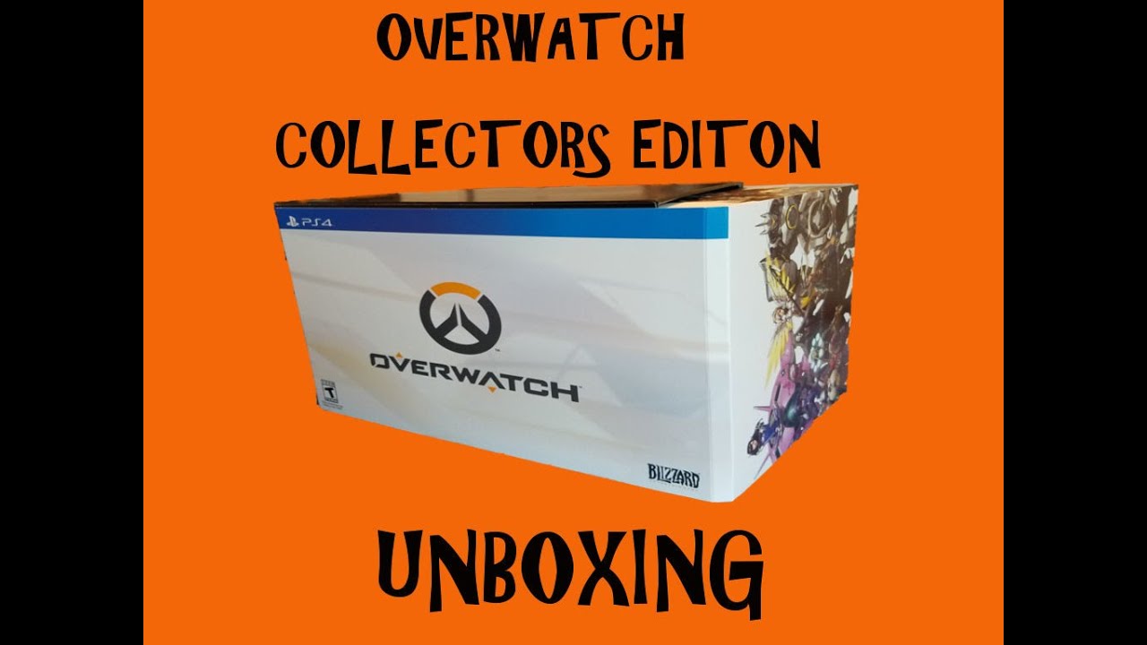 OVERWATCH COLLECTORS EDITION UNBOXING! | Rhodes Opens - YouTube