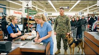 Cashier Mocked the Quiet Nurse Over $3.86—Then Her Military K9 Exposed a Criminal Network