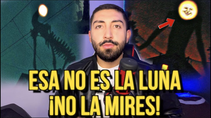 ESA NO ES LA LUNA... NO LA MIRES!