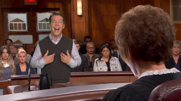 Sean Hayes Goes Face to Face with Judge Judy