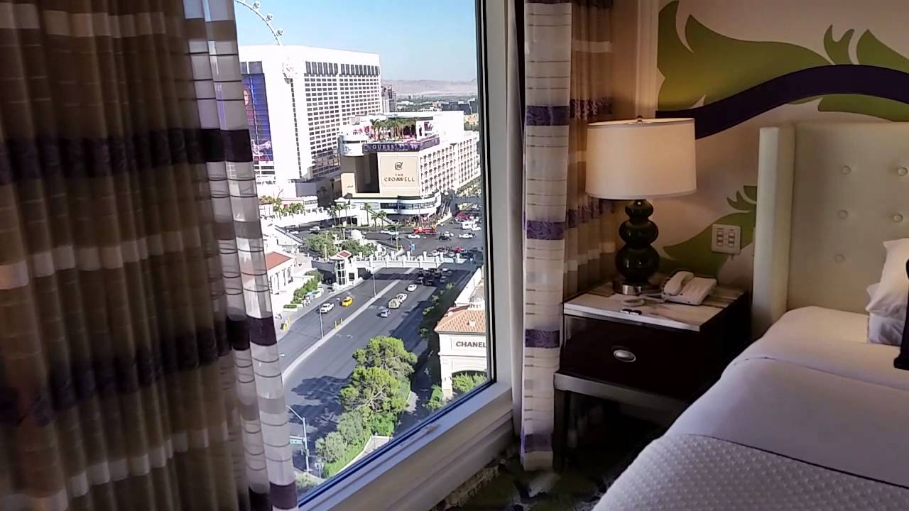 Bellagio Resort Tower King Hotel Room Walkthrough