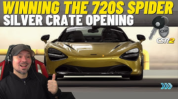 CSR2 Silver Create Opening Win The McLaren 720S Spider
