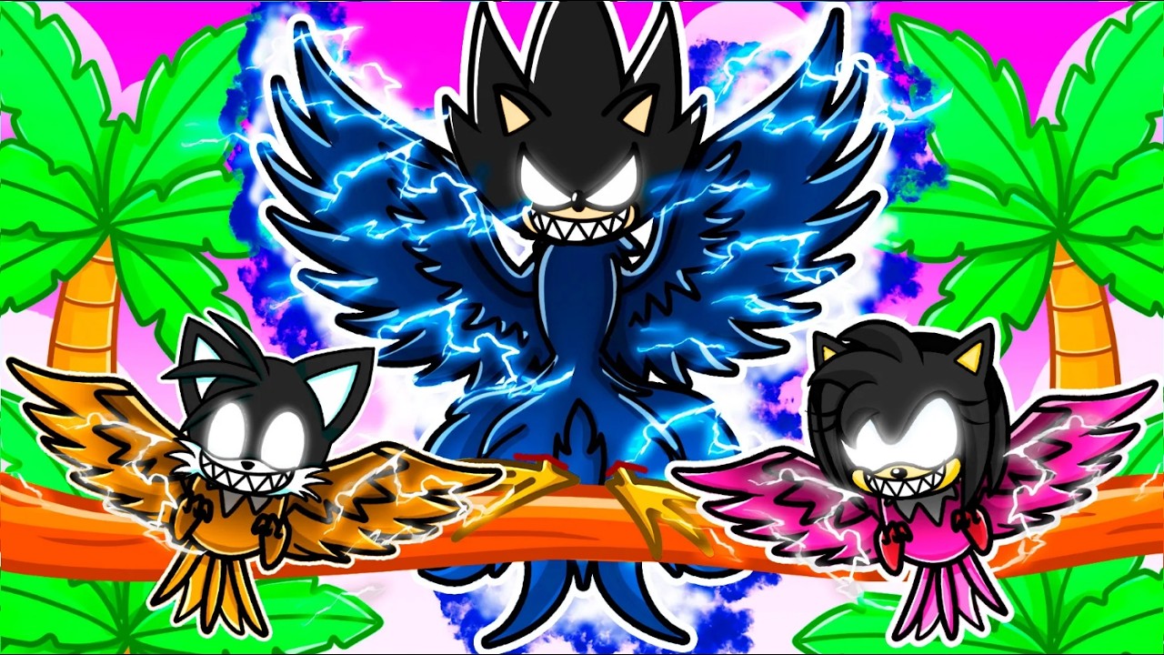 Having A OP DARK SONIC BIRD FAMILY In Roblox