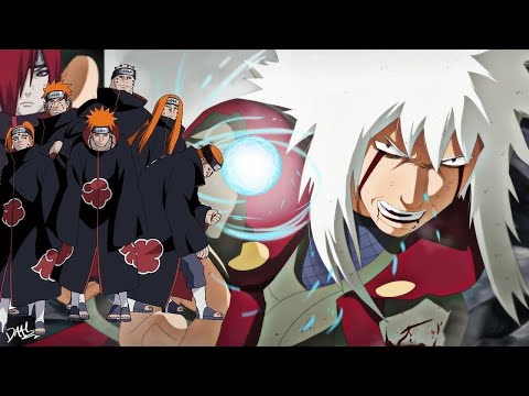 Jiraiya Vs Pain -- Full Fight English Dub