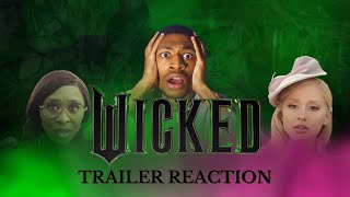 WICKED OFFICIAL TRAILER | REACTION & REVIEW | CYNTHIA ERIVO & ARIANA GRANDE