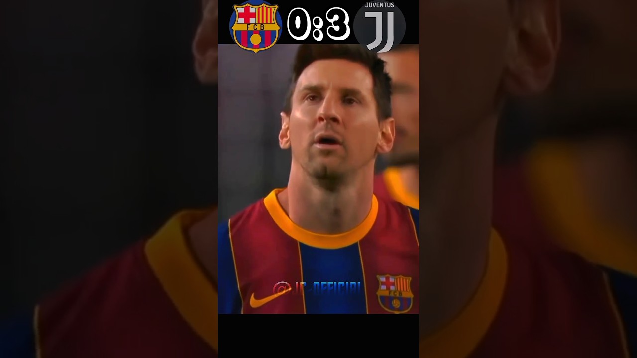 ⁣Barcelona vs Juventus Champions League 20/21 #ronaldo 🇵🇹v🇦🇷 #messi #football #youtube #shorts