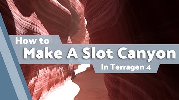 Terragen 4 Basics: Create A Slot Canyon