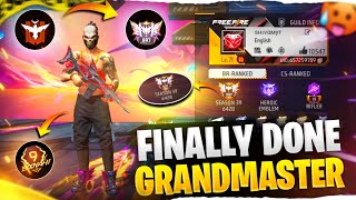 Finally New Grandmaster Done ✅ 48 Hour Non-stop Pushing In Br Rank 🥵 | #shivamgaming