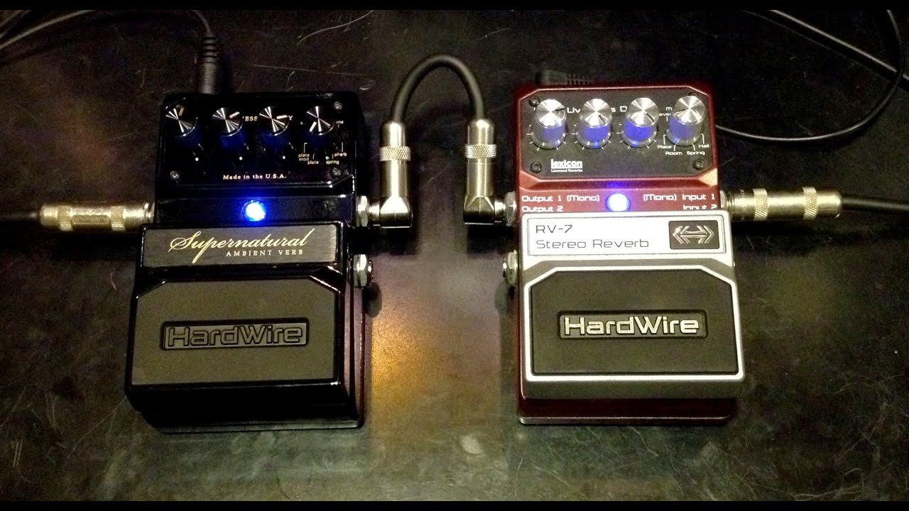 Supernatural Reverb Hardwire vs Hardwire RV