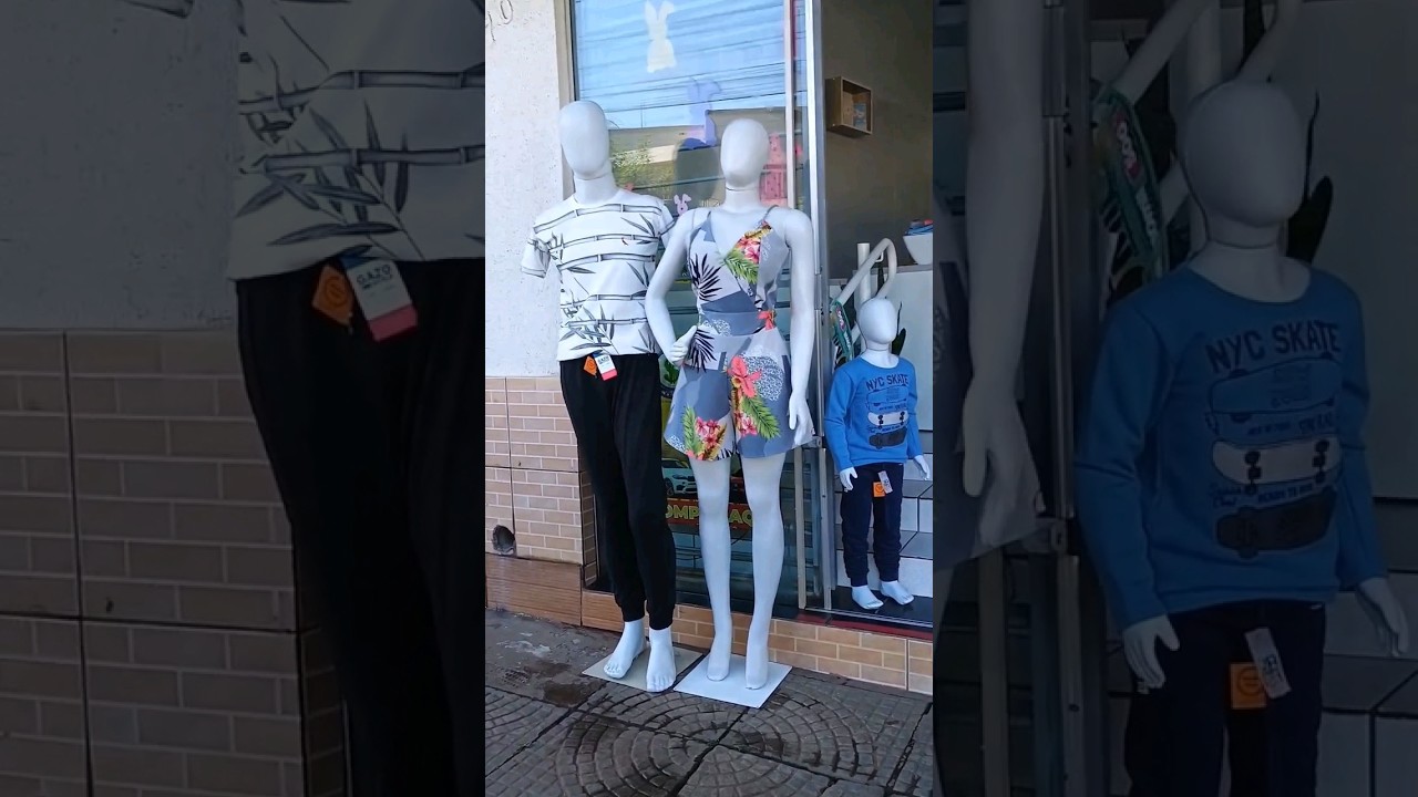 Estilo em a&ccedil;&atilde;o: troca de manequins! #lojaderoupas #bastidores #manequins #makingoff #moda #fashion