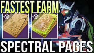 FASTEST SOLO SPECTRAL PAGES FARM - FESTIVAL OF THE LOST 2022 [DESTINY 2]