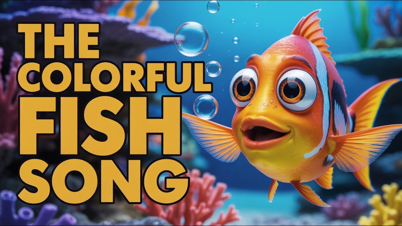 The Blue Ocean Song | Fun Kids Rhyme About Fish, Learning, and Swimming ...
