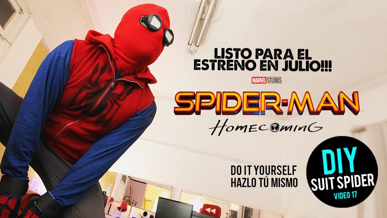 Spiderman homecoming - DIY Haz tu propio traje - Web Shooter - YouTube