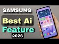 Samsung Best Ai Feature 2026 🔥 One ui 8.0/8.5 Devices