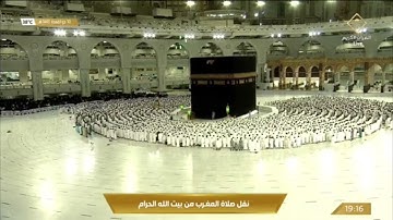صلاة المغرب الجمعة 11-11-1443هـ الشيخ ياسر الدوسري -  من سورة الأحزاب [41 - 48 ، 56 - 58]