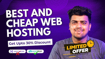 😱Best Cheap Web Hosting Offer🔥Free .in Domain & NVME SSD Hosting Free SSL | HostitUp
