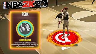 HOW TO UNLOCK the ACCELERATOR PERK IN NBA 2K23 NEXT GEN