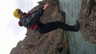 Double back flip on the West River