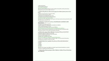 CIPPUS Exam 2025/2026 Complete Actual Questions with Verified Correct Answers Already Graded A