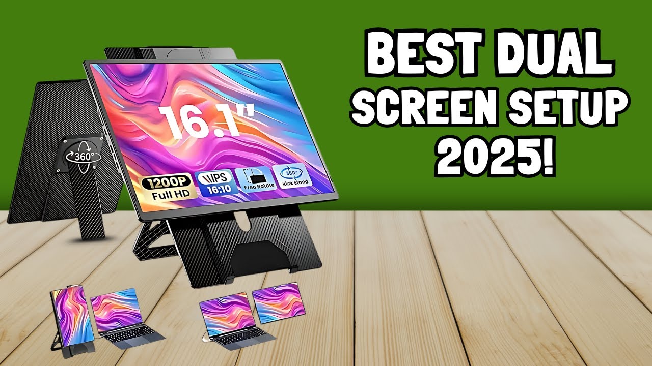 Screen Extender Setup Best Laptop Screen Extender? Enzion 16.1” Dual Monitor Unboxing & Setup ...