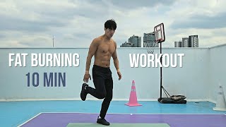 10 Minute Fat Burning HIIT Workout | No Equipment