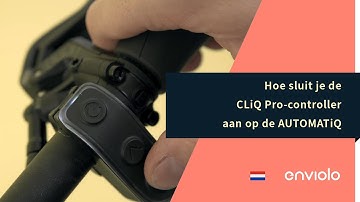 Hoe sluit je de CLiQ Pro-controller aan op de AUTOMATiQ?